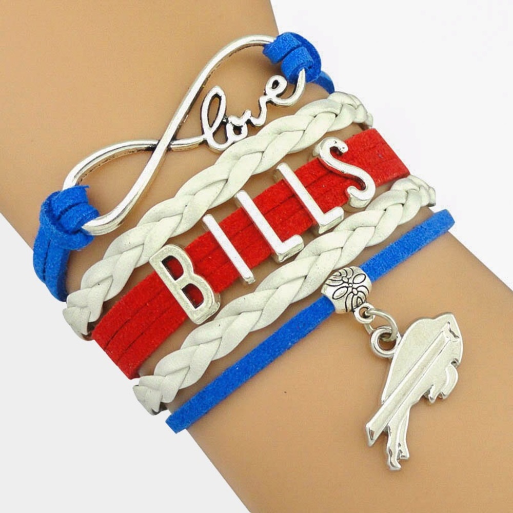 Love NFL Buffalo Bills adjustable bracelet